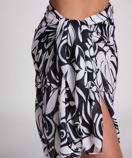 Pareo Mauritius Midi, Czarny