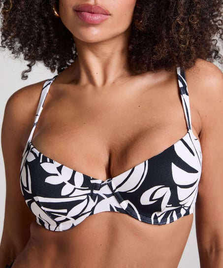 Top od bikini Mauritius, Czarny