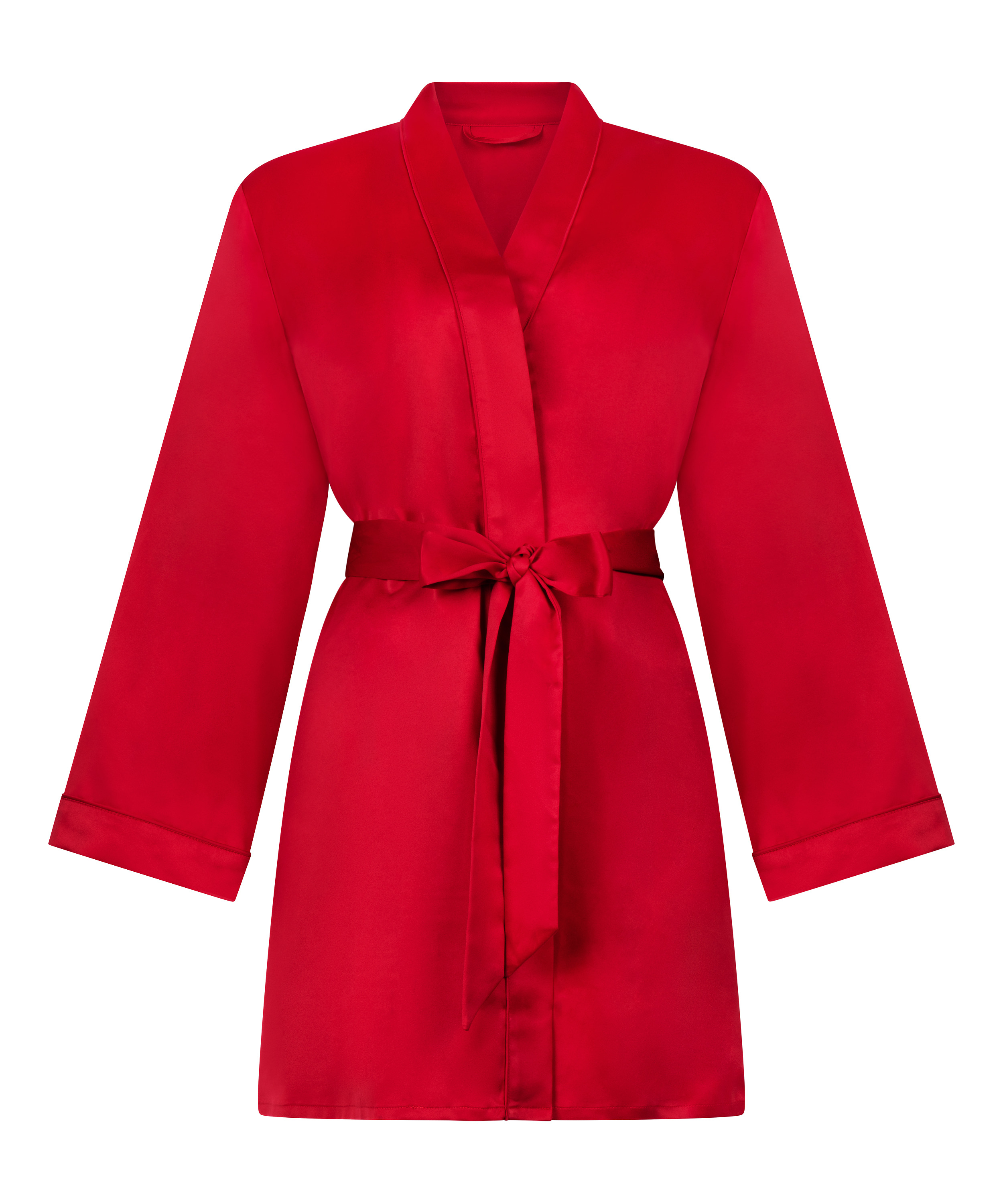 Satynowe kimono, Czerwony, main