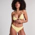 Szydełkowy d&oacute;ł od bikini Crochet, Ż&oacute;łty