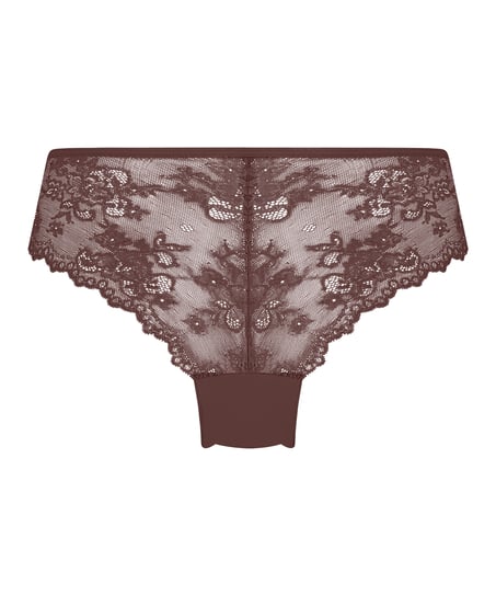 Brazyliany Lace Back, Brązowy