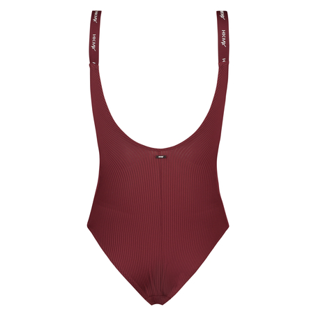 HKMX Tight Closure Swimsuit, Czerwony
