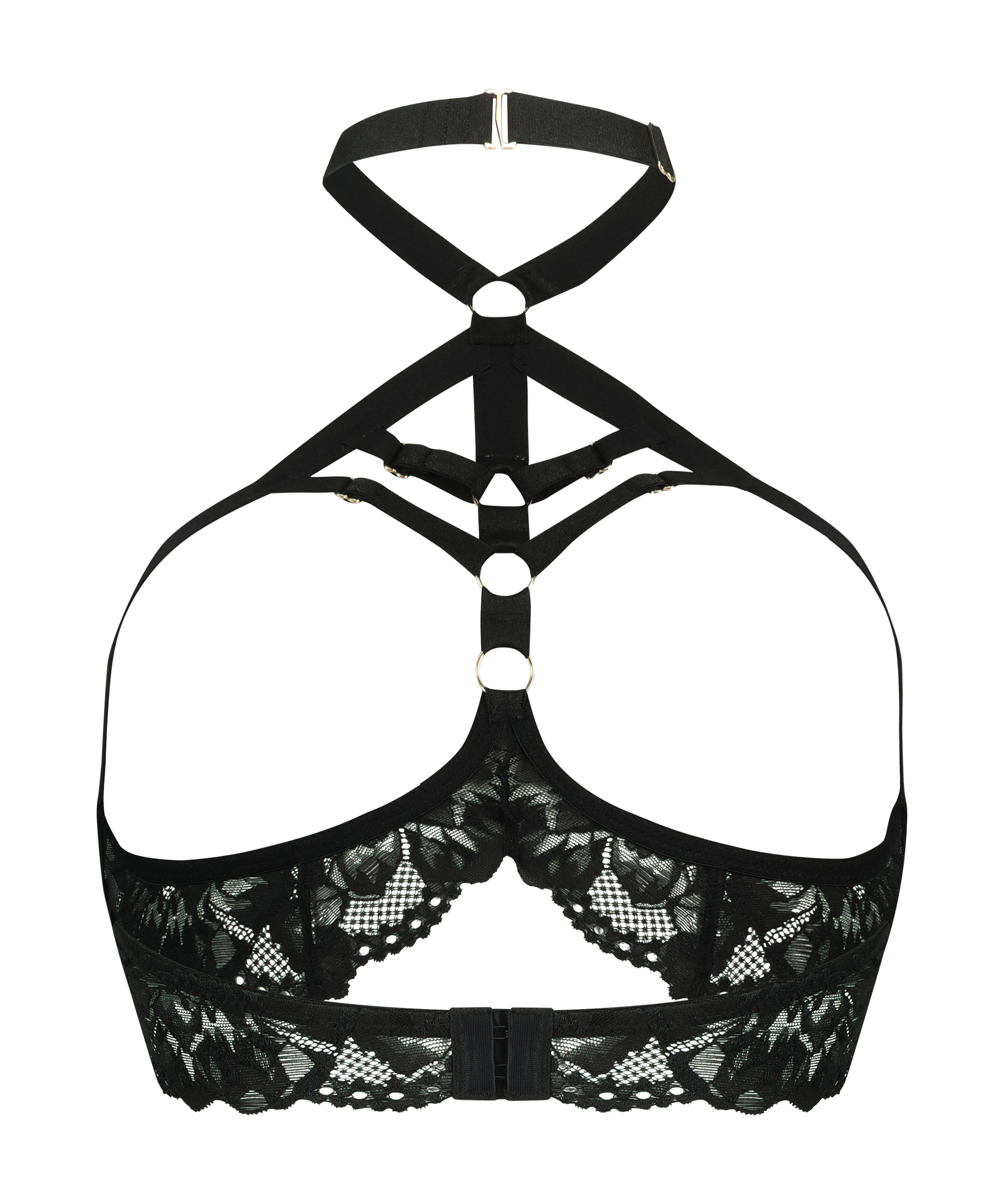 Private Bralette, Czarny, main