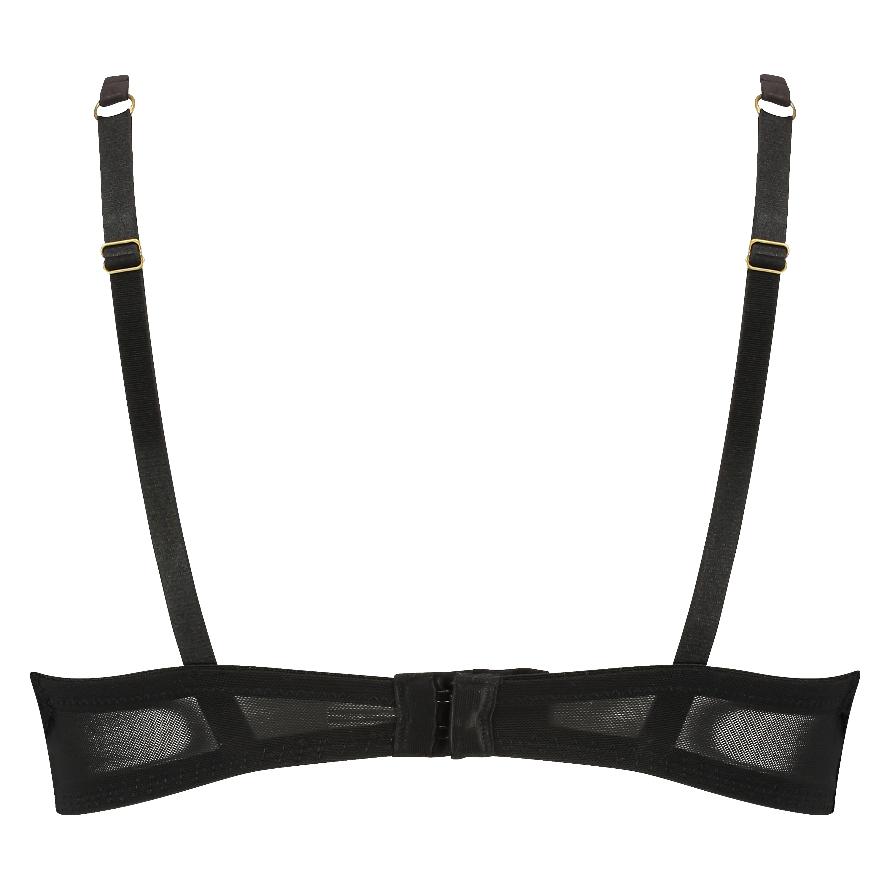 Non-padded underwired bra Kimber, Czarny, main