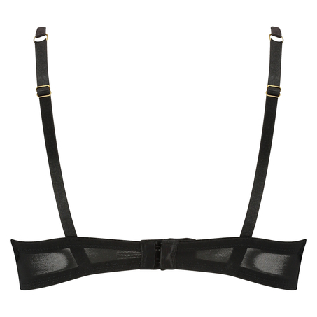 Non-padded underwired bra Kimber, Czarny