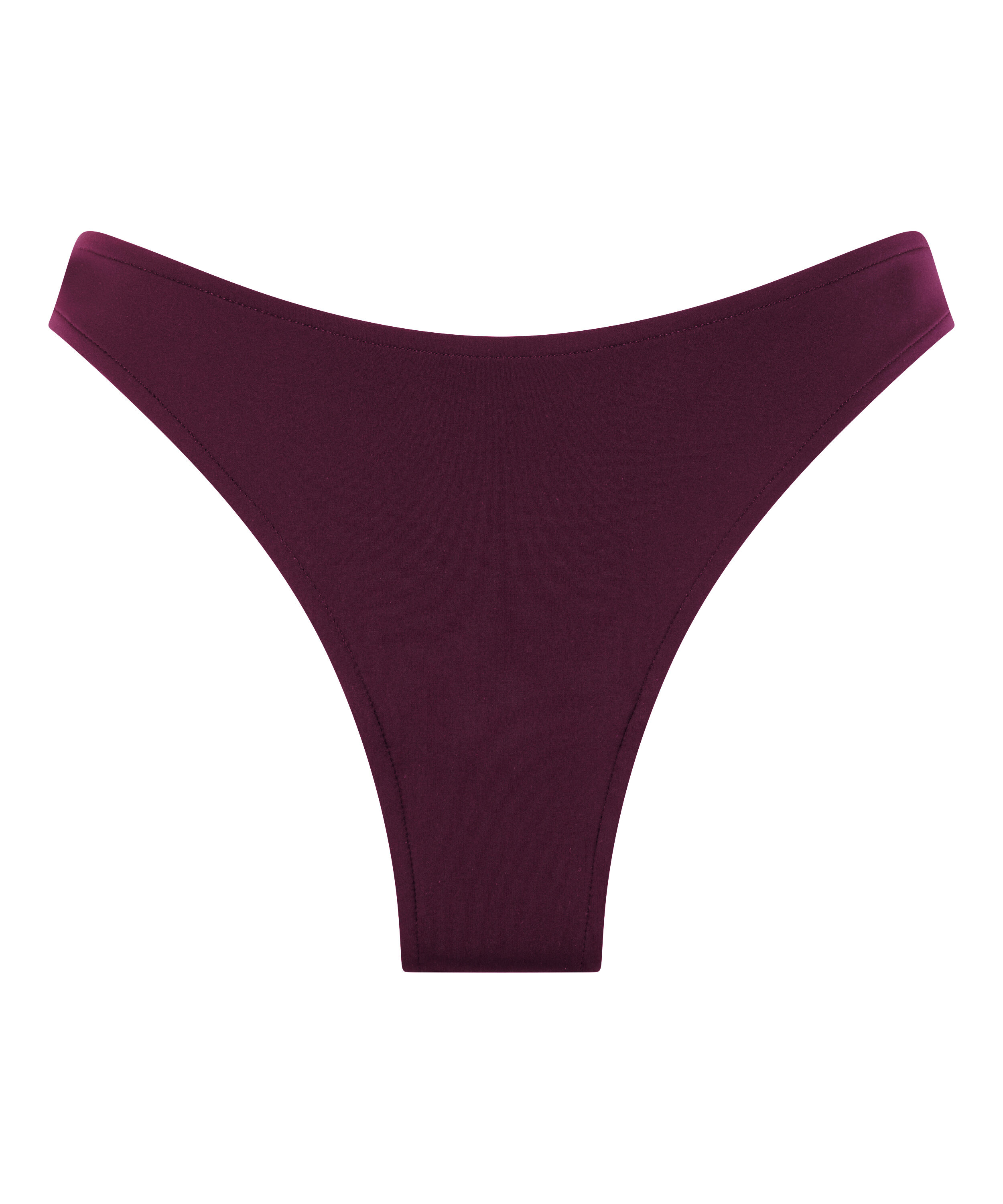 Neoprenowe bikini z wysokimi nogawkami, Fioletowy