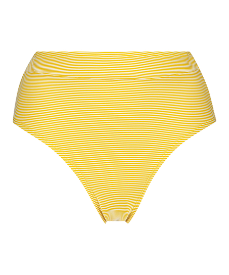 Wysokie brazyliany od bikini Carmel, Żółty