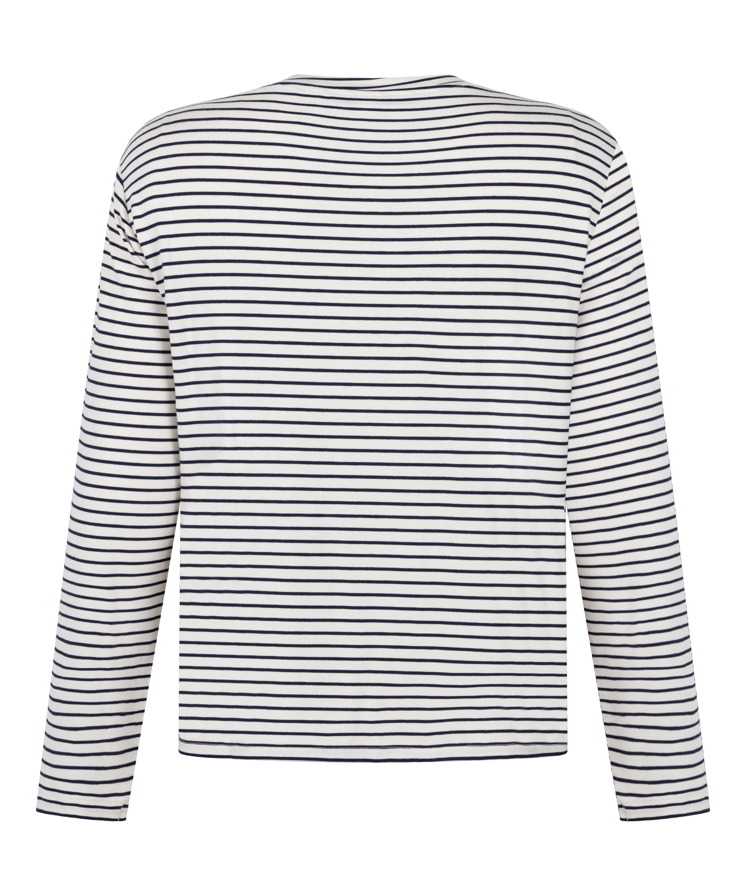 Pyjama Top Loose Jersey, Biały, main