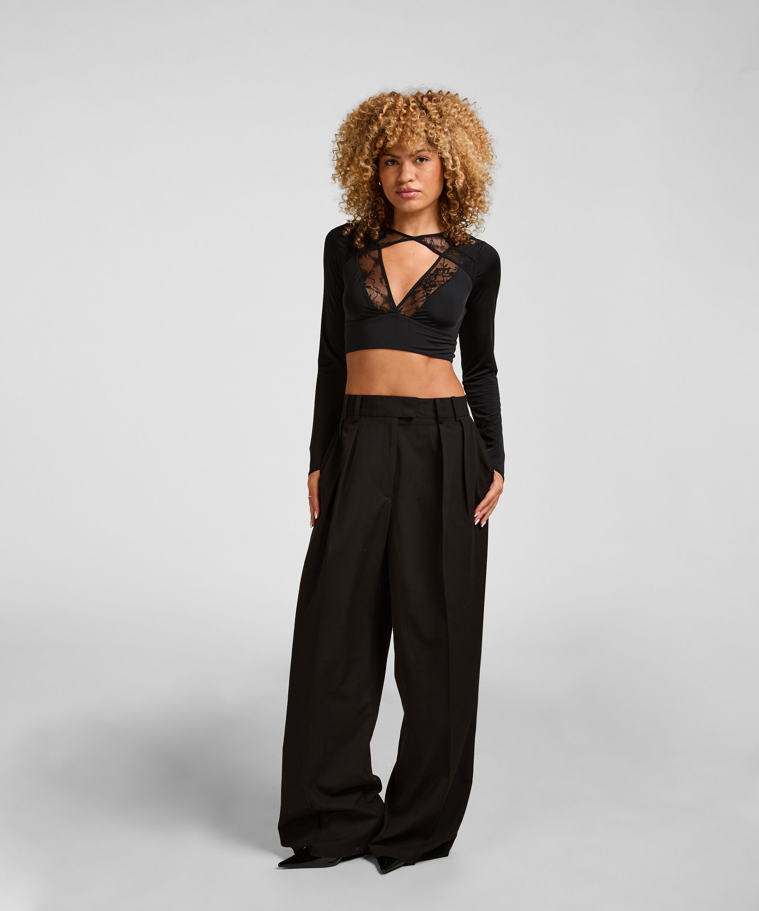 Bralette Hazel, Czarny