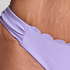 Majtki Bikini Rio Scallop, Fioletowy