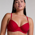 Top od bikini Luna, Czerwony