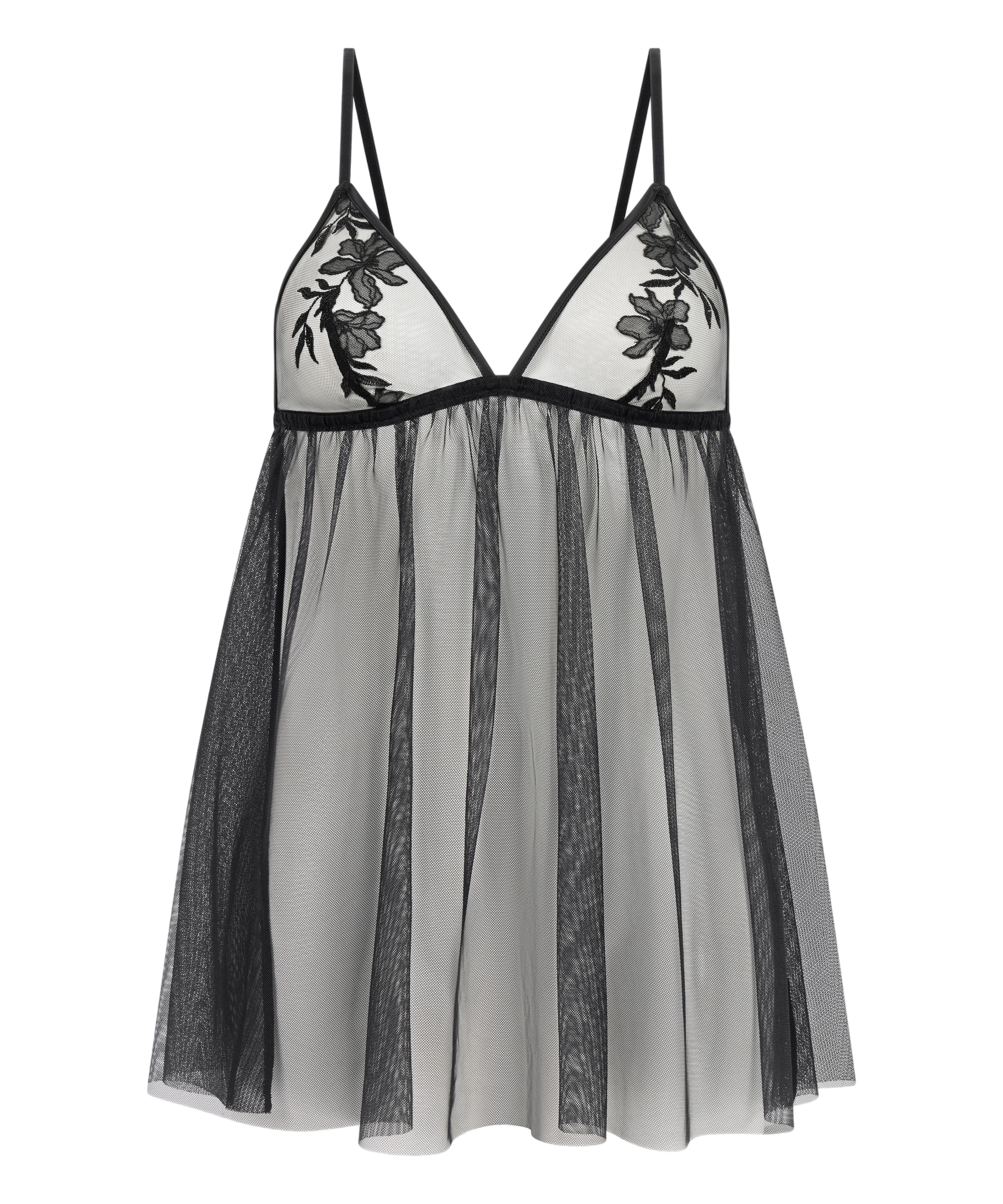 Babydoll Hilton, Czarny, main