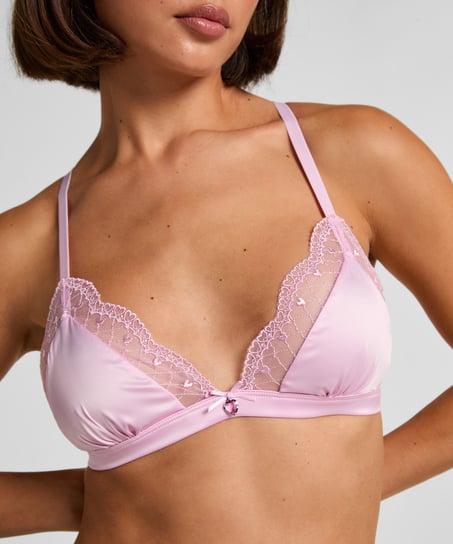 Biustonosz bralette Cordelie, R&oacute;żowy