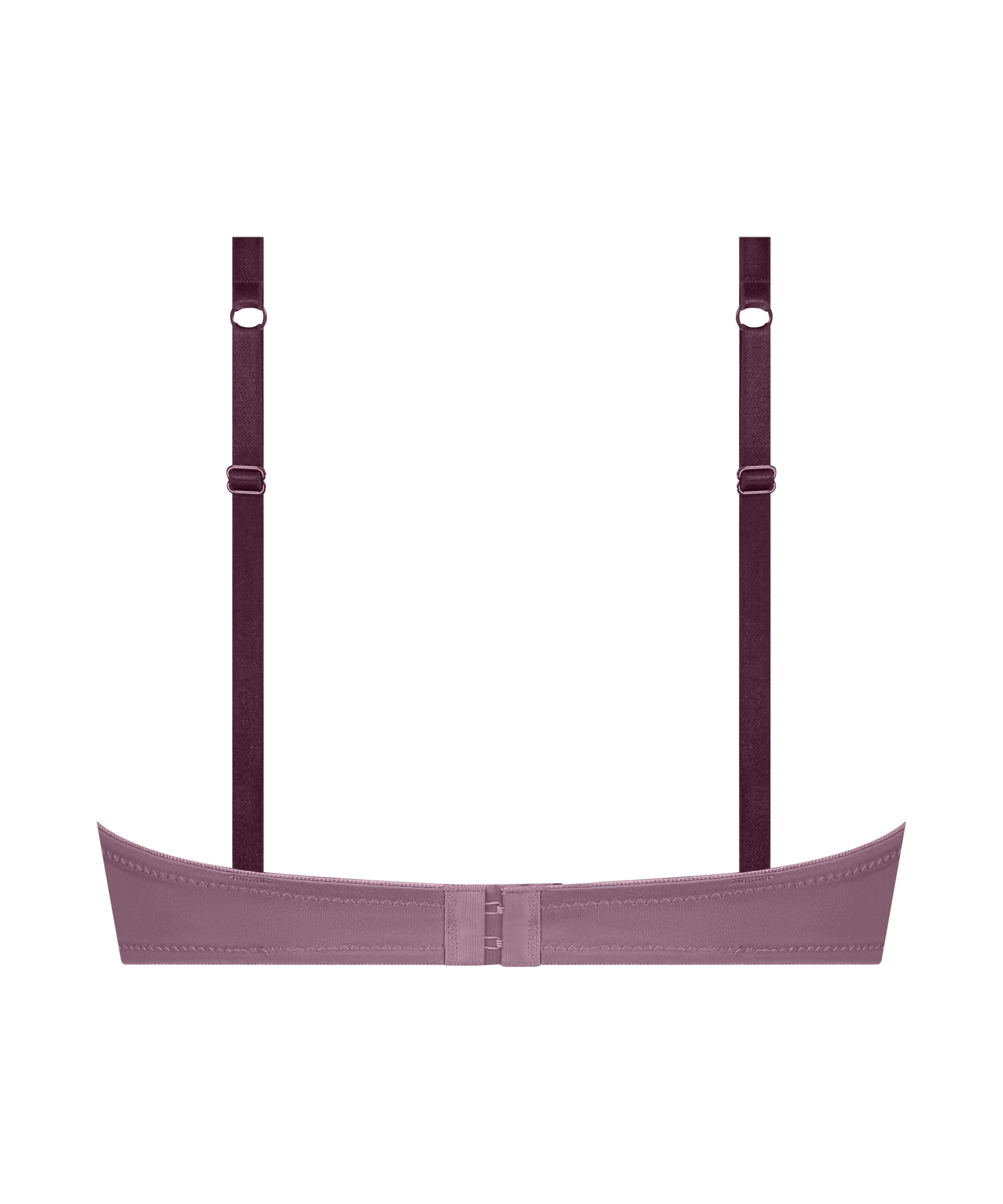 Biustonosz usztywniany z fiszbinami Lace & Shine, Fioletowy, main