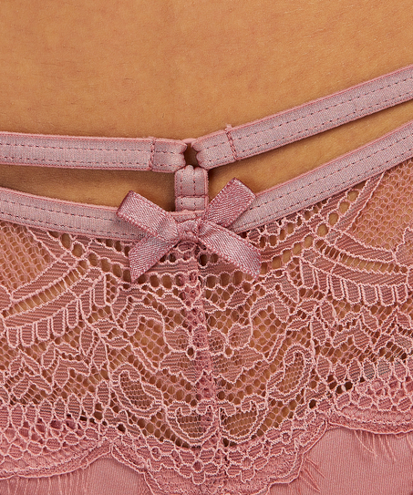 Stringi bokserki Nathalie, Różowy