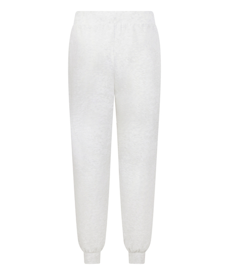 Spodnie dresowe welurowe, Szary