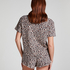Brushed Jersey Top, Beżowy