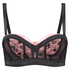 Ann Kathrin Cassia Padded Underwired Strapless Bra, Czarny