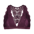 Halter racerback bralette, Fioletowy