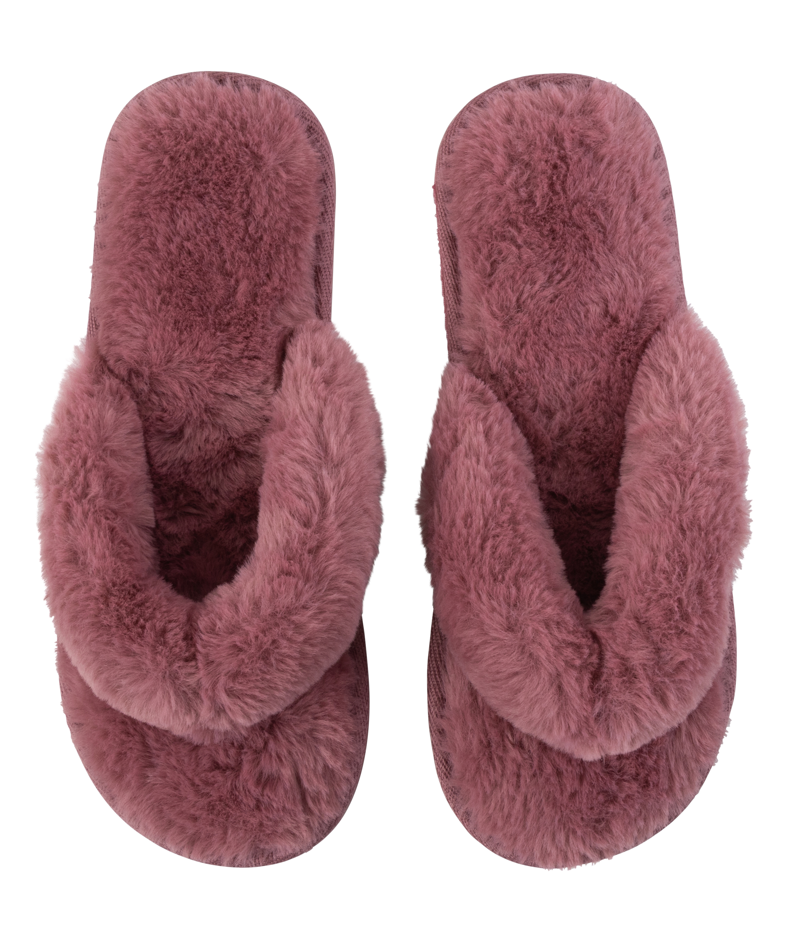 Kapcie Fake Fur, R&oacute;żowy, main