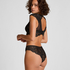 Biustonosz bralette Posie, Czarny
