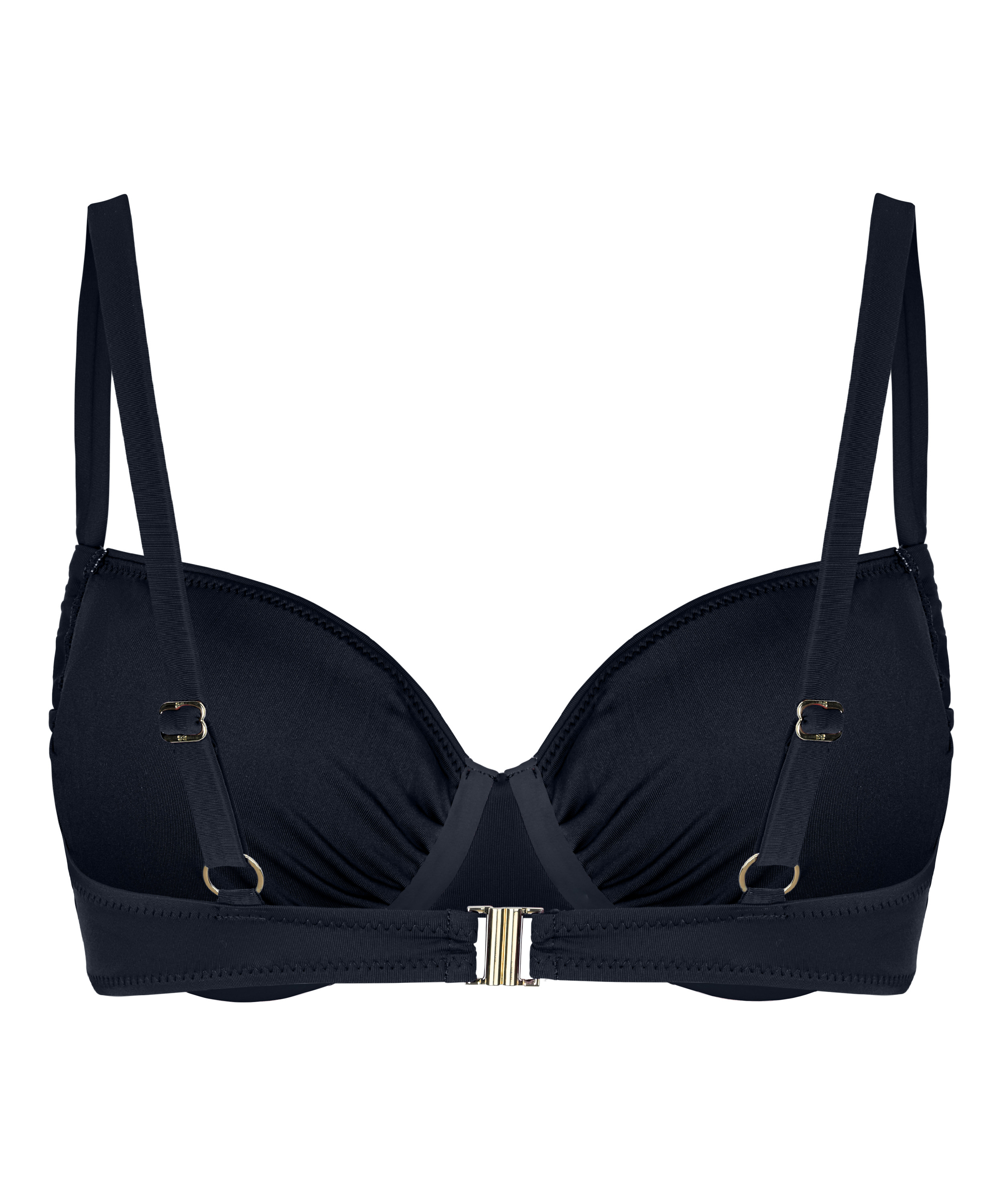 Bardolino Biustonosz Bikini z Fiszbinami i Wyści&oacute;łką, Czarny, main