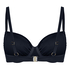 Bardolino Biustonosz Bikini z Fiszbinami i Wyści&oacute;łką, Czarny