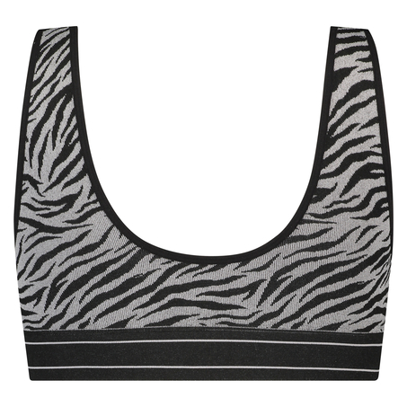 Eliza seamless bralette, Szary