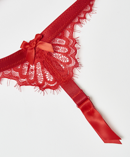 Podwiązki, Czerwony