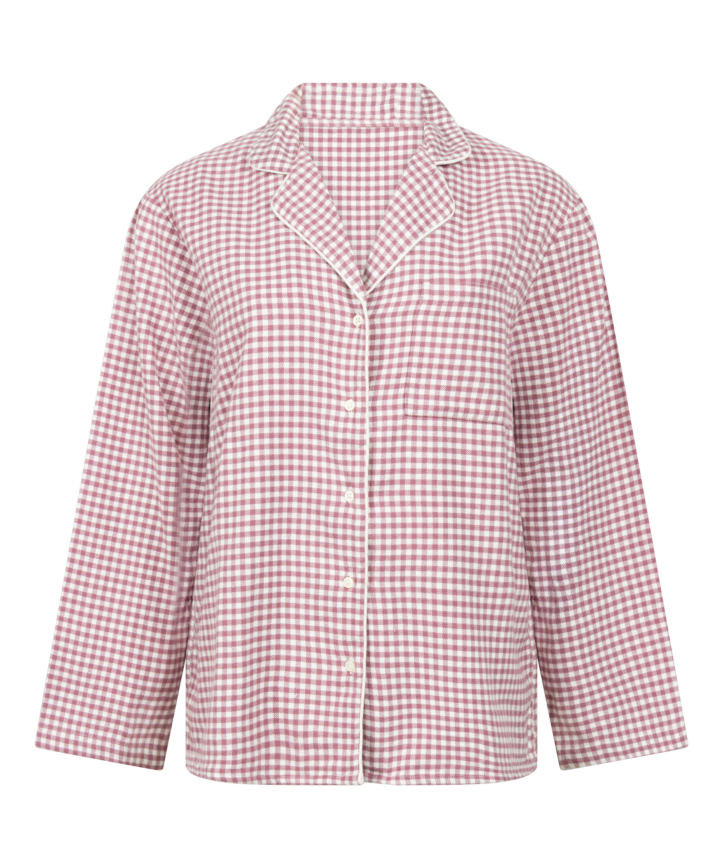 Top piżamowy Flanel Essentials, Fioletowy