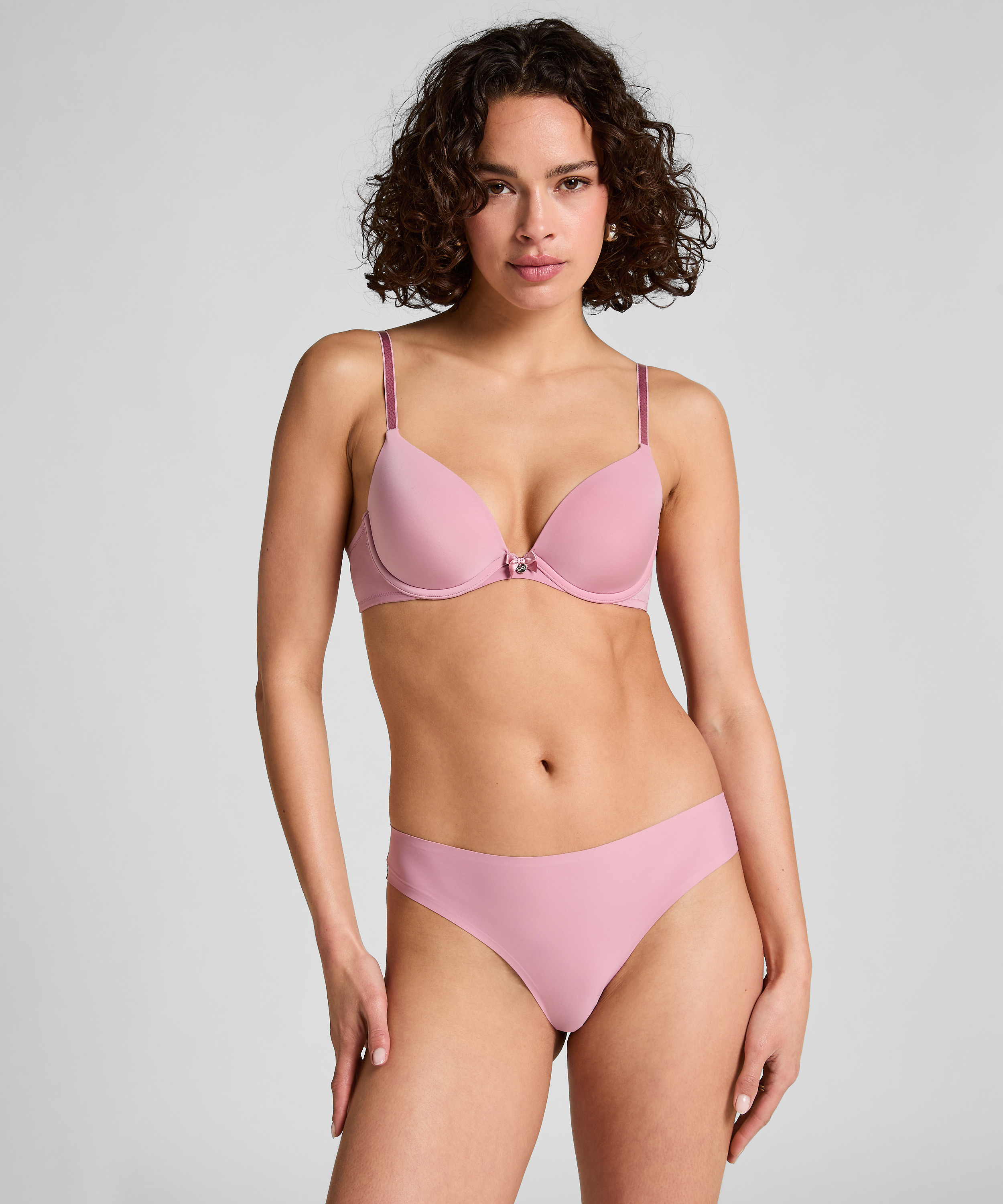Brazyliany Lace Back, R&oacute;żowy, main