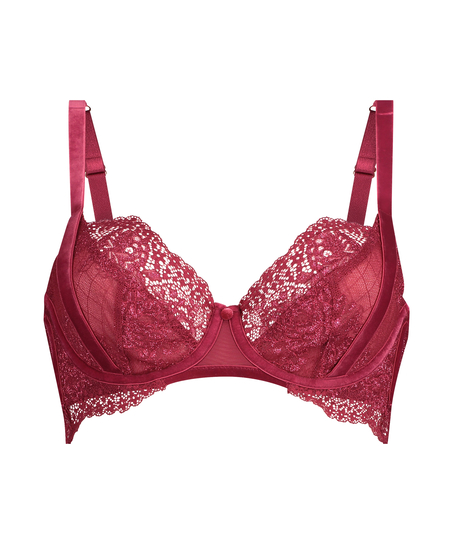 Raine non-padded underwired bra Rebecca Mir, Czerwony