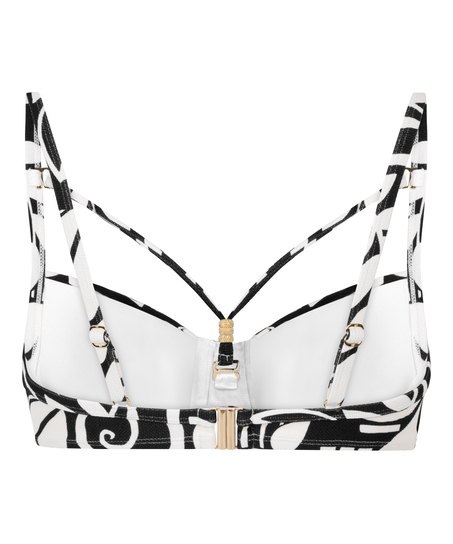 Top od bikini Mauritius, Czarny