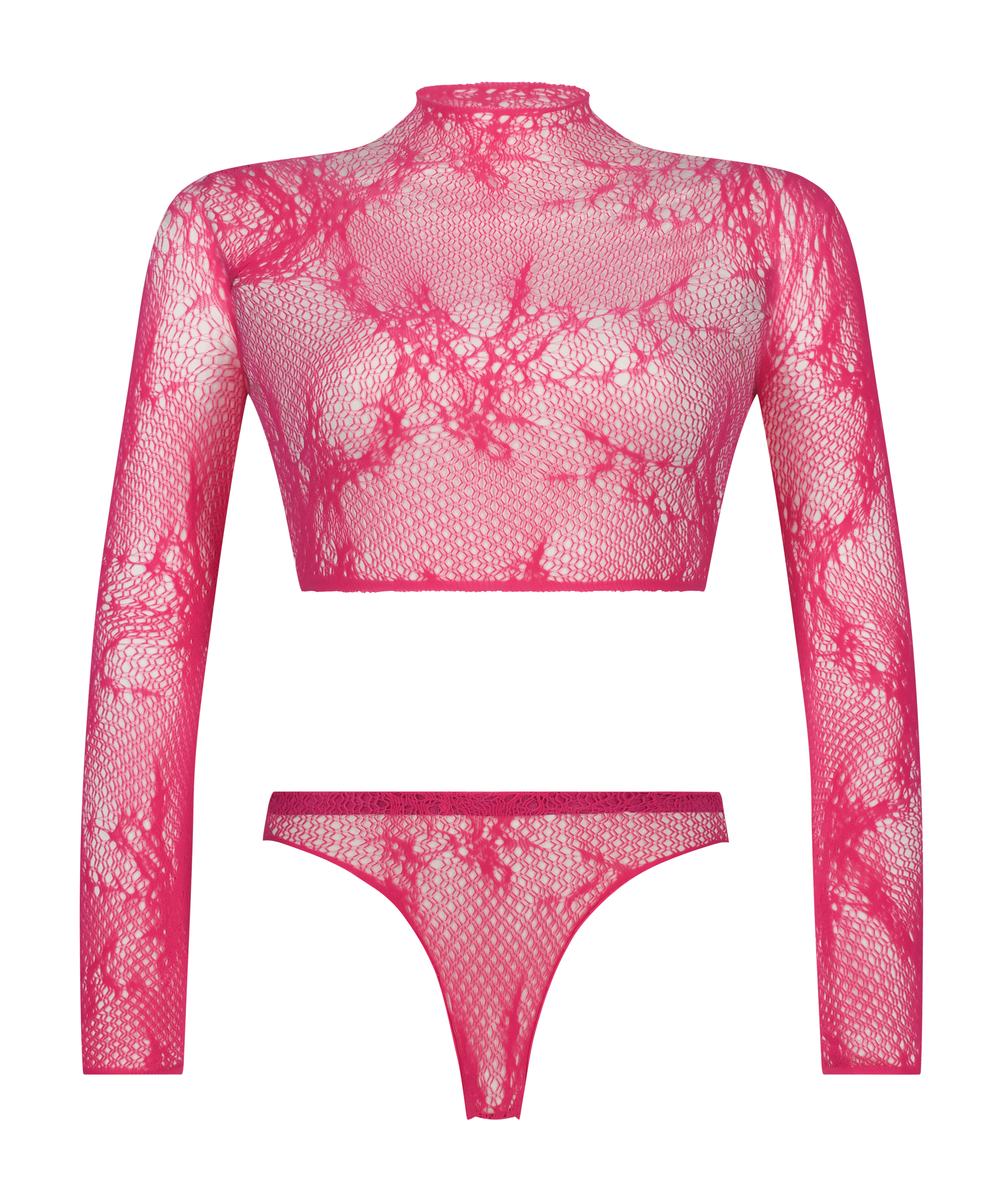 Private Lace Set, R&oacute;żowy, main