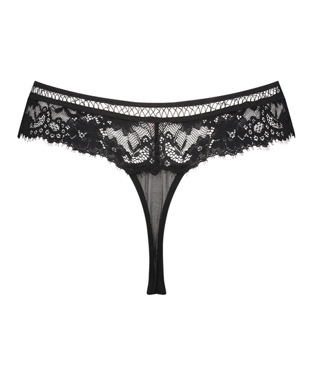 Stringi z niskim stanem Gianni, Czarny