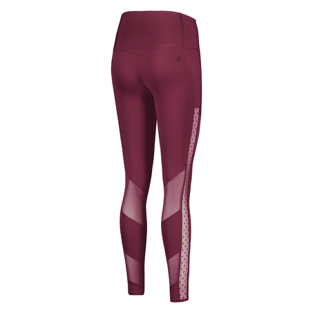 HKMX high-waist sports leggings level 2, Fioletowy