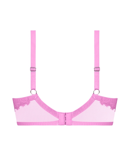 Nieusztywniany biustonosz z fiszbinami Isabella, R&oacute;żowy