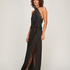 Halter Top Cecilia, Czarny