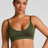 Tr&oacute;jkątny biustonosz bralette Dide, Zielony