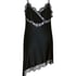 Slipdress Asymmetric, Czarny