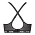 Sportowy biustonosz HKMX The All Star - poziom 2, Czarny