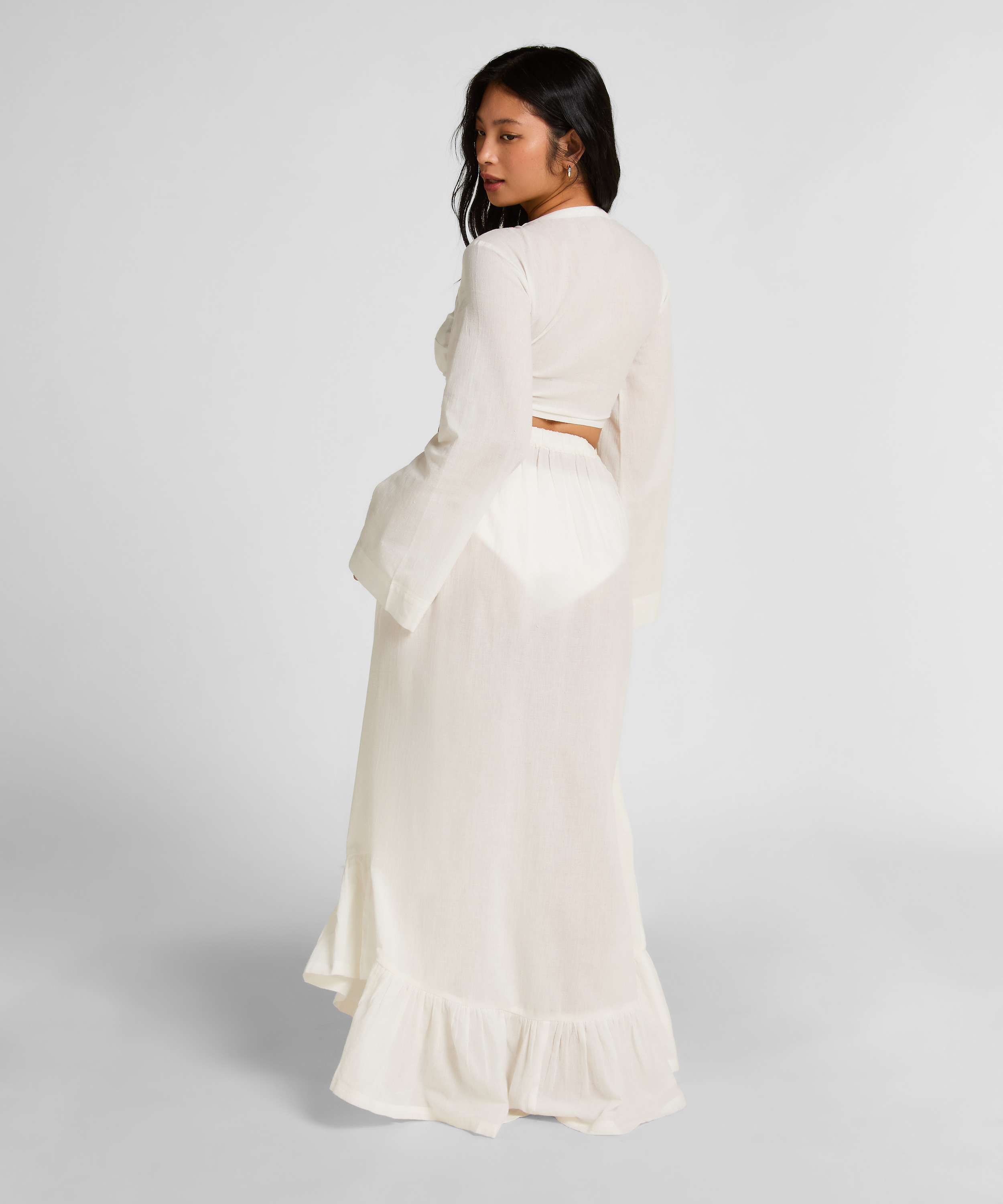 Top Plażowy Glam, Biały, main