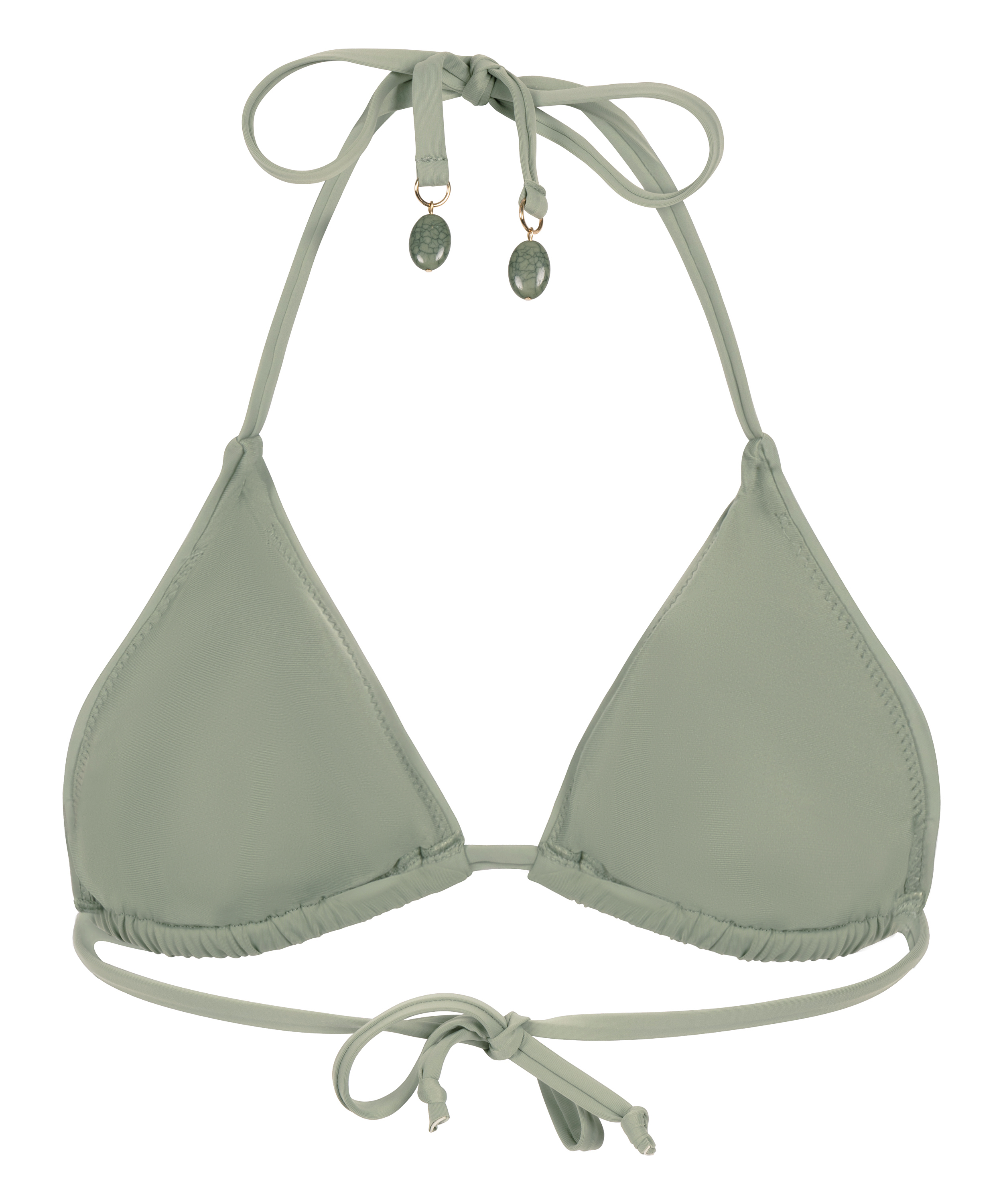 G&oacute;ra od bikini Giselle w kształcie tr&oacute;jkąta, Zielony, main