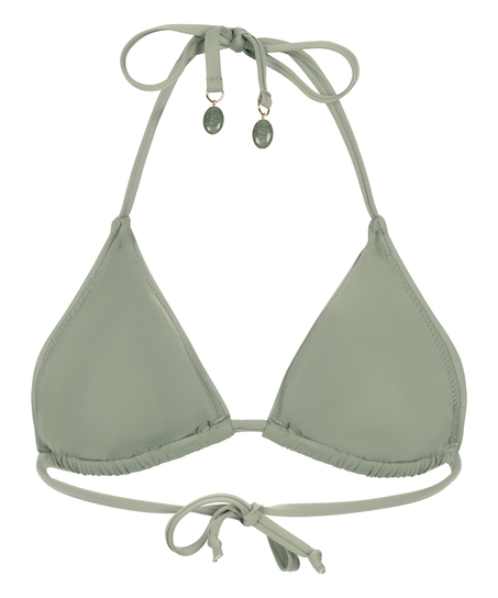 G&oacute;ra od bikini Giselle w kształcie tr&oacute;jkąta, Zielony