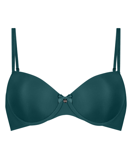 Demi Padded Underwired Bra, Zielony