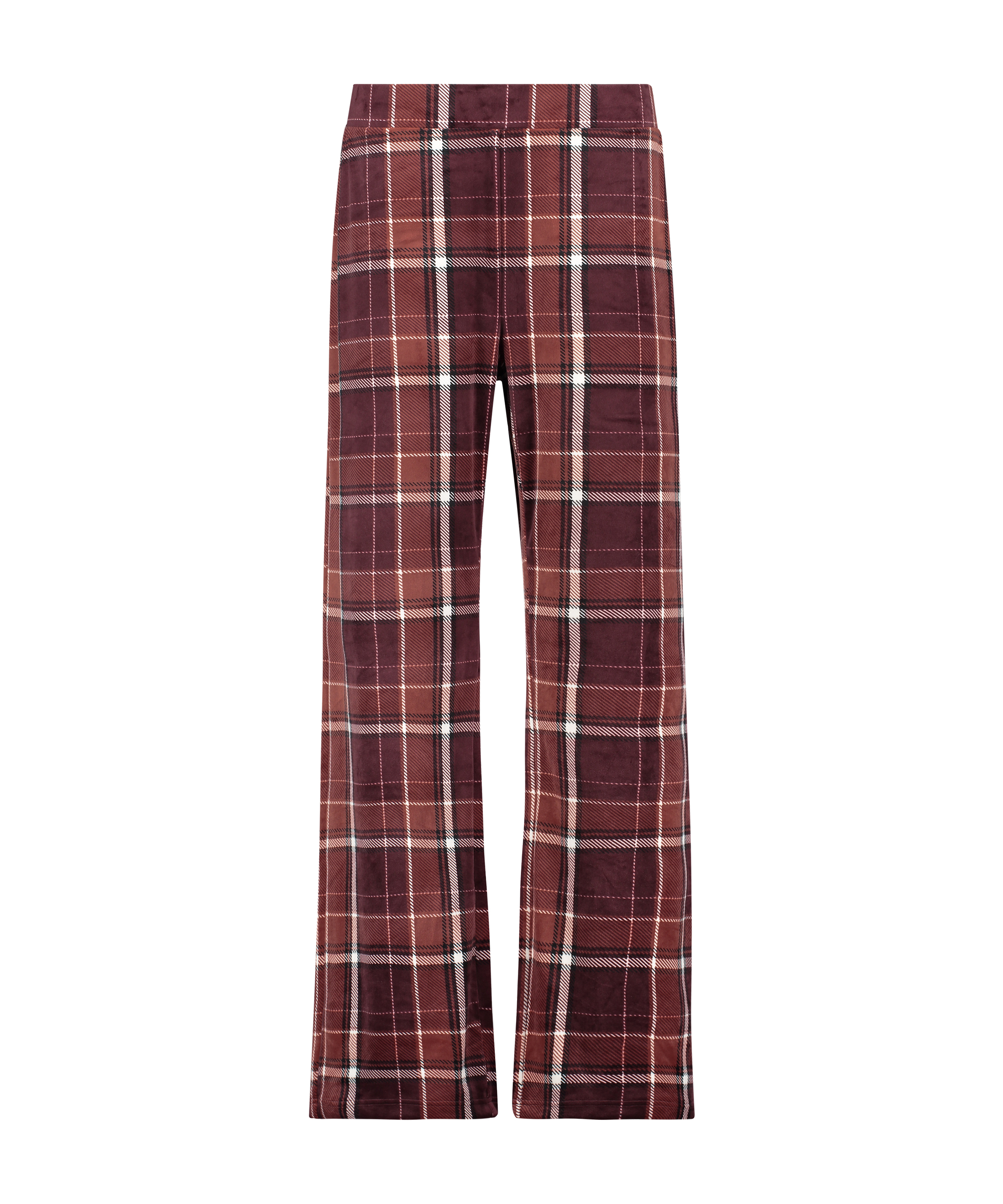 Velours Pyjama Bottoms, Fioletowy, main