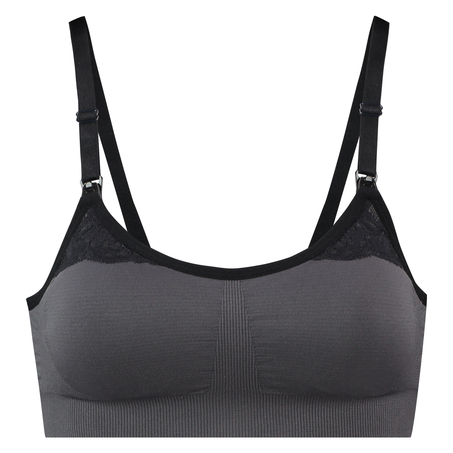 Padded Nursing Bra Lucina, Szary