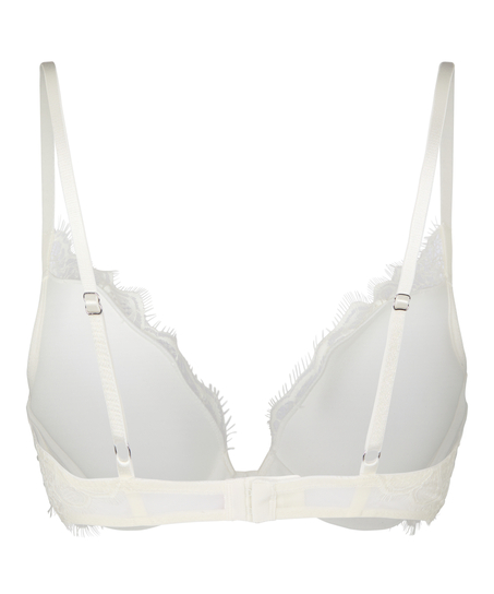 Biustonosz push-up Maksymalizujący Prina, Biały