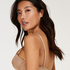 Angie Padded Strapless Underwired Bra, Beżowy