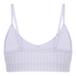Tr&oacute;jkątny biustonosz bralette Dide, Fioletowy